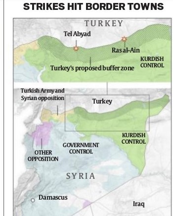 Turkey launches Syria offensive after US troops vacate region