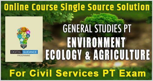 Environment, Ecology & Agriculture