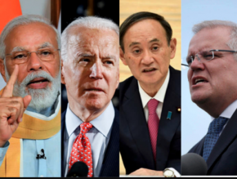 Quad US, Australia, India and Japan