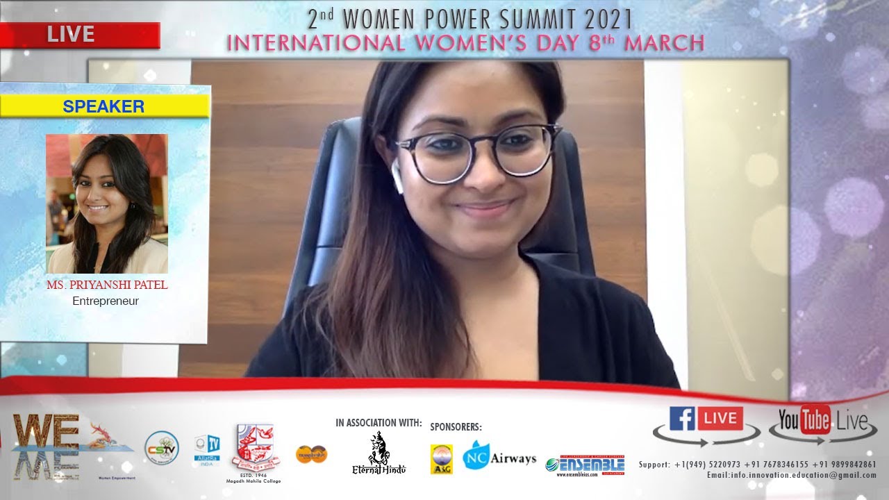 WOMENS DAY MS. Priyanshi Patel