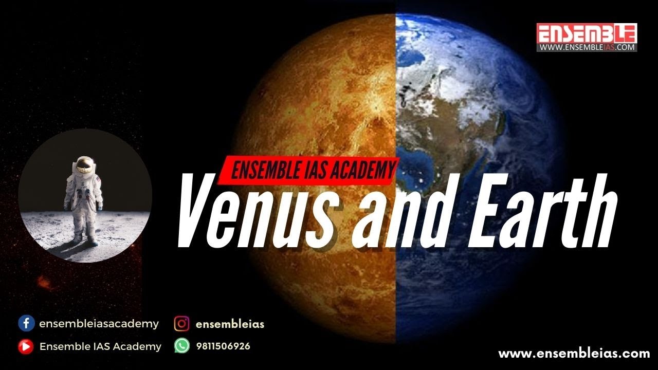 Venus and Earth